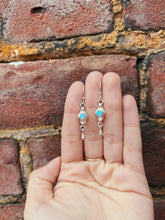 Load image into Gallery viewer, Opal Earrings with Dangle
