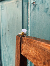 Load image into Gallery viewer, Yellow CZ Sterling Ring
