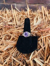 Load image into Gallery viewer, Round Amethyst Ring
