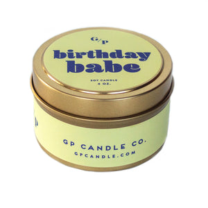Birthday Babe: Soy Candle