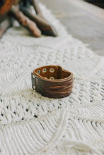Load image into Gallery viewer, Braided Leather Cuff Bracelet
