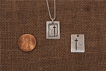 Load image into Gallery viewer, Faith &gt; Fear Pendant Necklace
