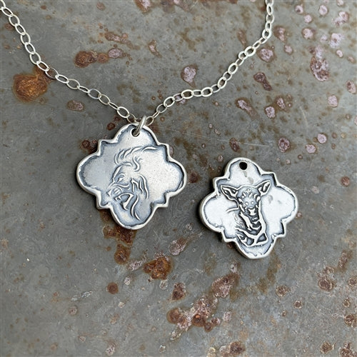 The Lion and Lamb Necklace