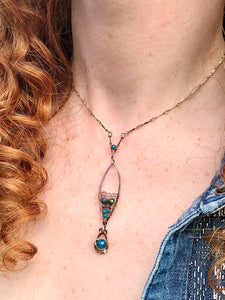 Array of Apatite Necklace