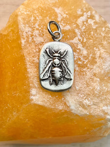 Sterling Silver Roman Bee Charm