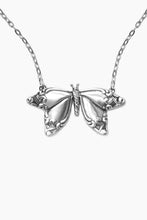 Load image into Gallery viewer, BUTTERFLY STERLING SILVER NECKLACE
