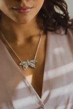 Load image into Gallery viewer, BUTTERFLY STERLING SILVER NECKLACE
