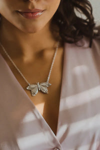 BUTTERFLY STERLING SILVER NECKLACE