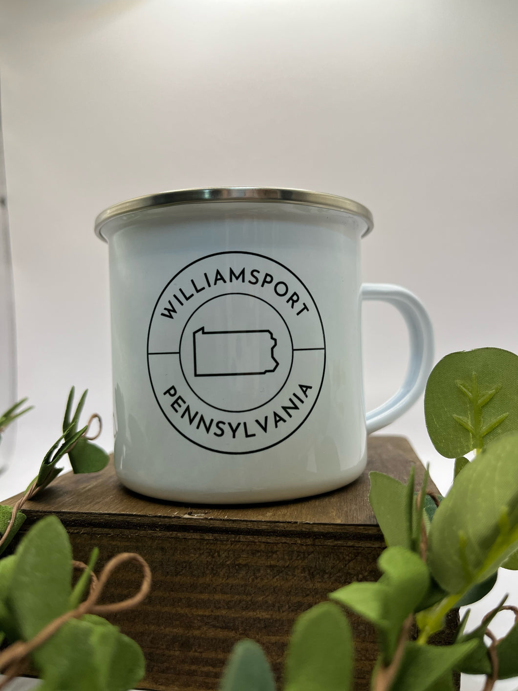 Williamsport Enamel Mug