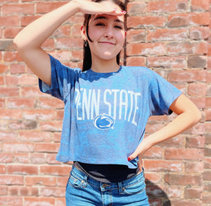 The Kimberly Cropped Penn State Tee