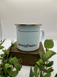 Pennsylvania Enamel Mug