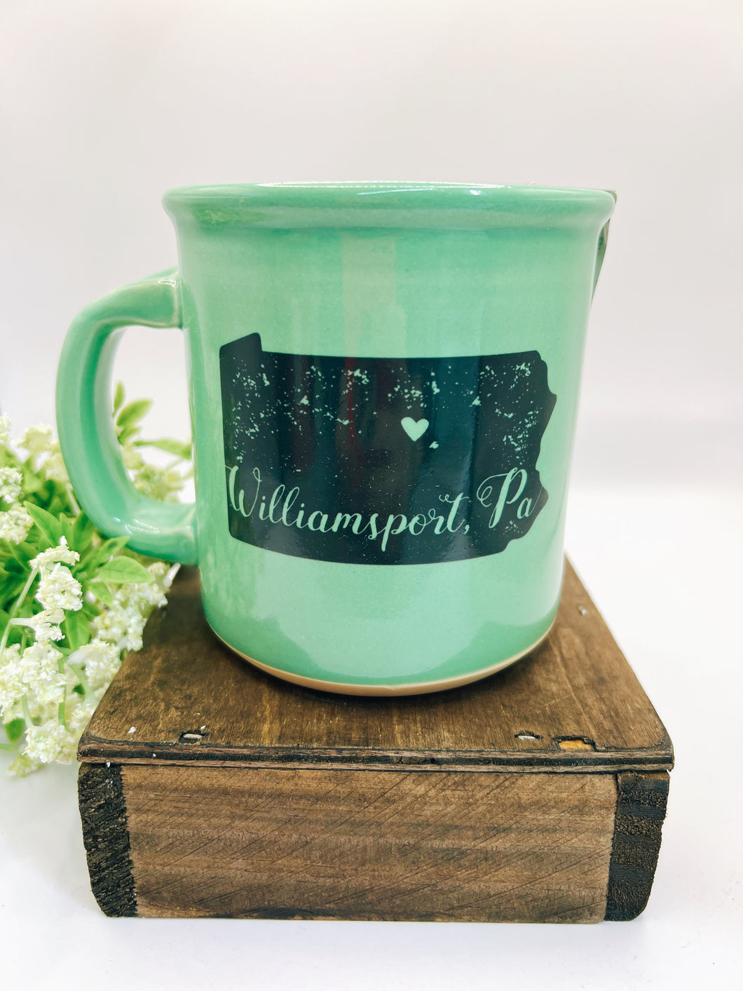 Williamsport Mug: Sea Glass Green