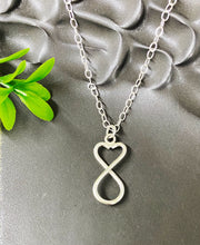 Load image into Gallery viewer, Chad Miller Metalsmith: Heart Swirl Necklace

