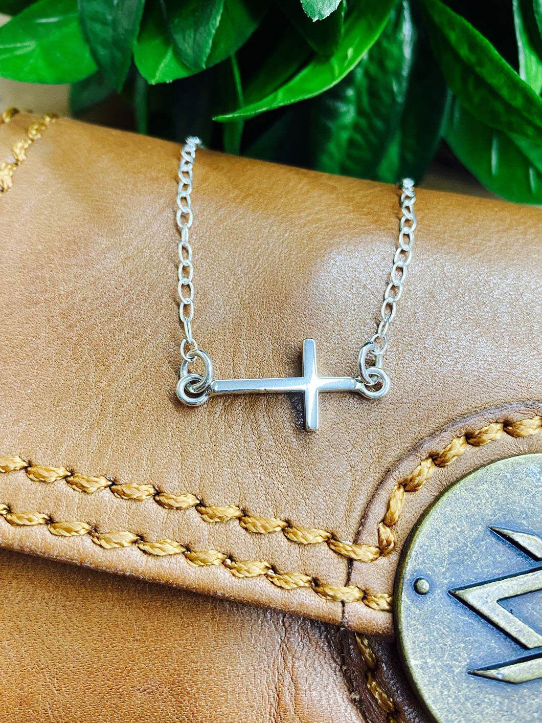 Chad Miller Metalsmith: Cross Necklace