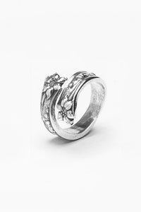 LILA STERLING SILVER SPOON RING