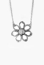 Load image into Gallery viewer, MADELINE FLOWER STERLING SILVER NECKLACE
