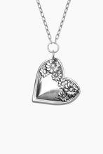 Load image into Gallery viewer, SADIE STERLING SILVER HEART NECKLACE
